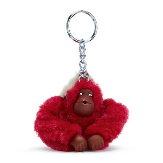 Kipling Mom And Baby Sven Monkey Keychain Kiegészítők Piros | HU 1951VR